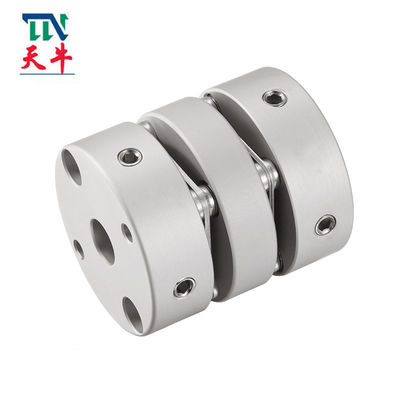 acheter Double marine en aluminium d'accouplement d'arbres flexibles de précision de vis de réglage online manufacture