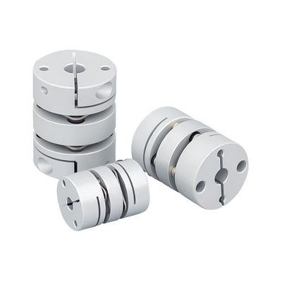 acheter Double diaphragme fendu 10mm 20mm de bride d'accouplement d'arbres en métal 25mm online manufacture