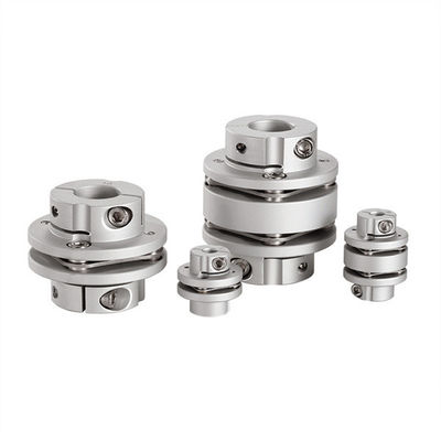 acheter Coupleur en aluminium d'axe de moteur servo double bride de diaphragme de 5mm à de 8mm 10mm online manufacture